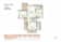 Mangalam Momento 2 BHK C floor plan with carpet area table